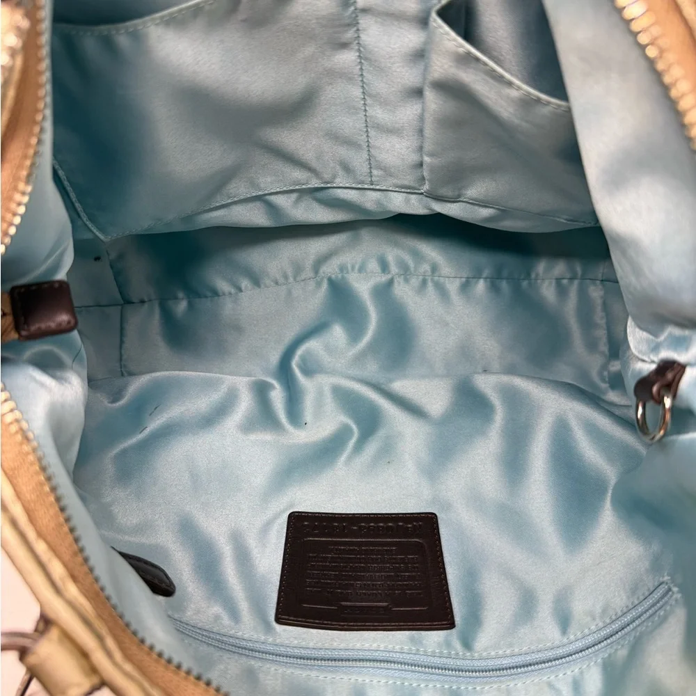 Coach classic metallic